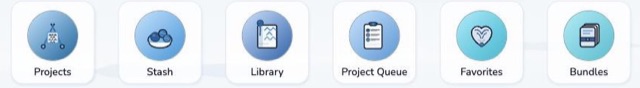 The six home tiles in the Ocean Breeze colour theme